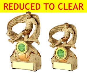 Football Trophies Reduced to Clear