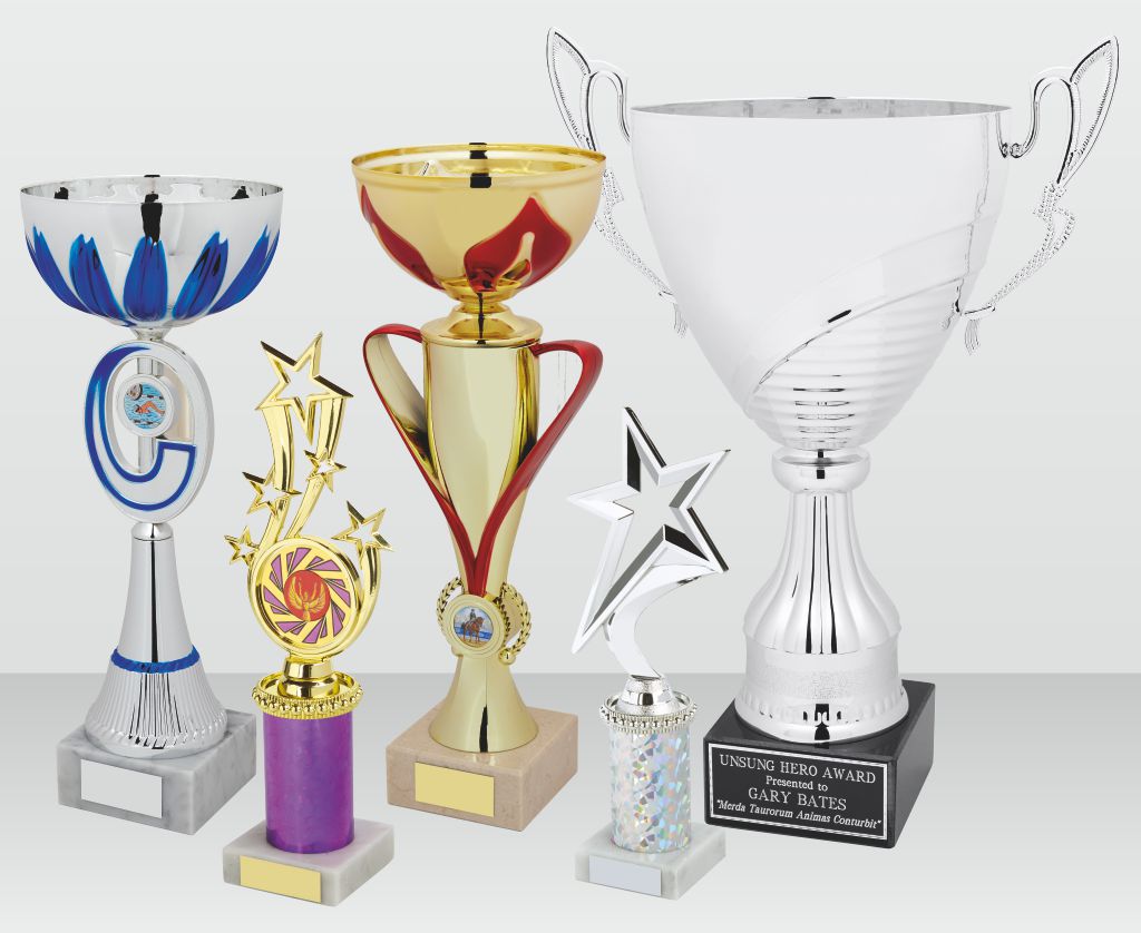 What do you do with your trophies once you have too many to display? Here are a few ideas!