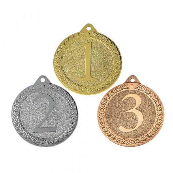 50mm Placing Antique Finish Medals