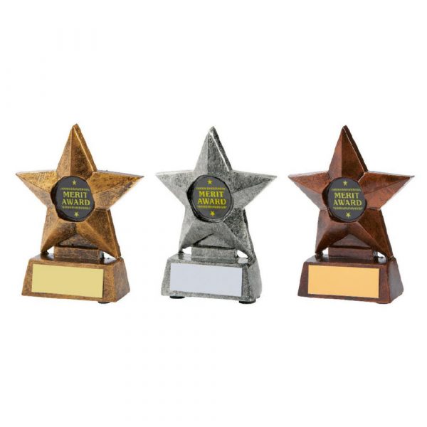Mini Star Sports Awards - Gold, Silver or Bronze