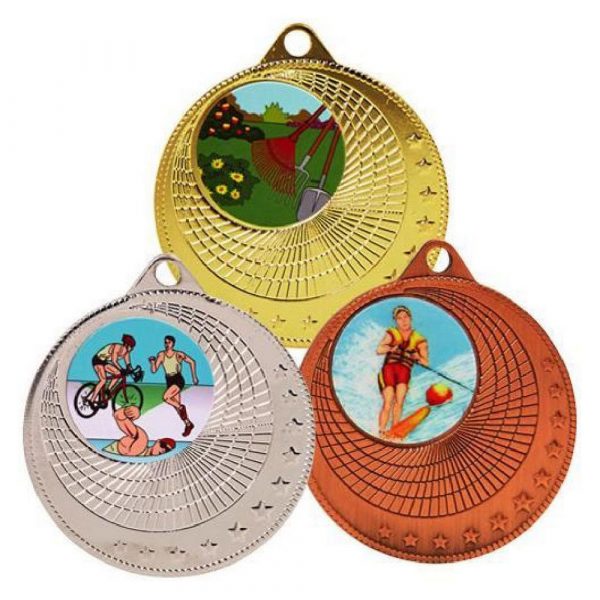 50mm Circles Design Medal