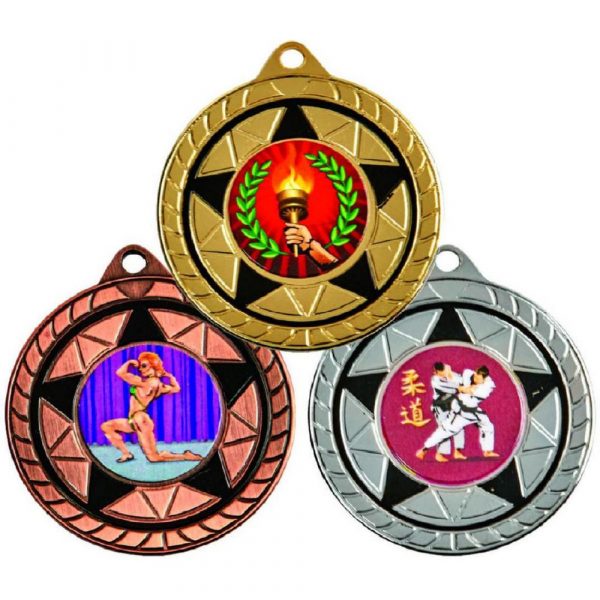 50mm "Two Tone" 50mm Sports Medals