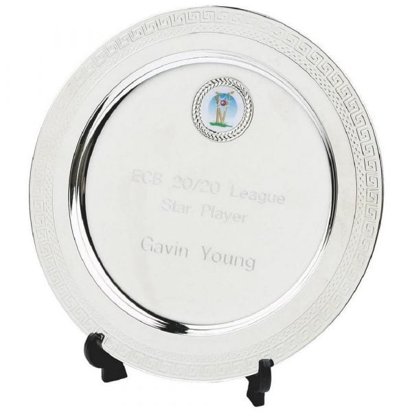 Round Silver Plate Salver Awards