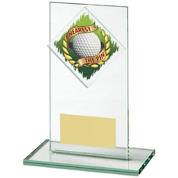 Jade Glass Nearest the Pin Golf Award