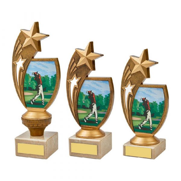 Colour Male Golf Star Holder Award
