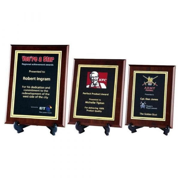 Presentation Corporate Plaque with Colour Print