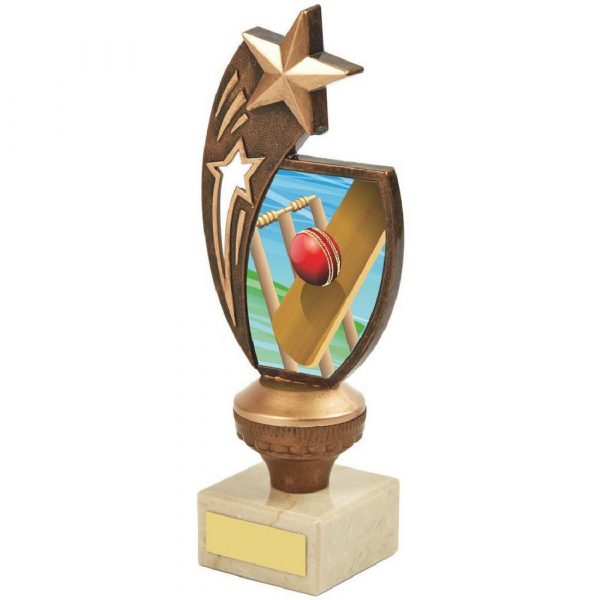 Antique Gold Cricket Star Award