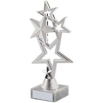 Silver Stars Achievement Trophy
