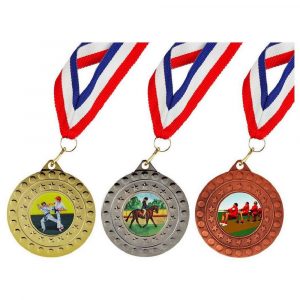50mm Sports Medal with 22mm Ribbon