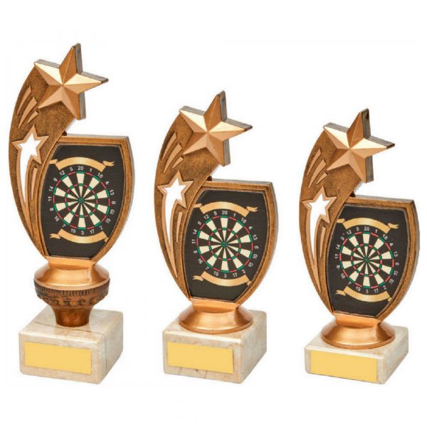 Antique Gold Darts Star Award