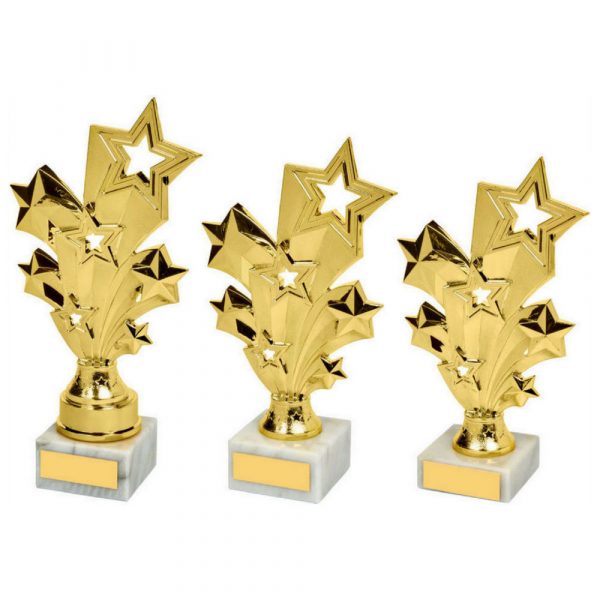 Gold Stars Achievement Trophy