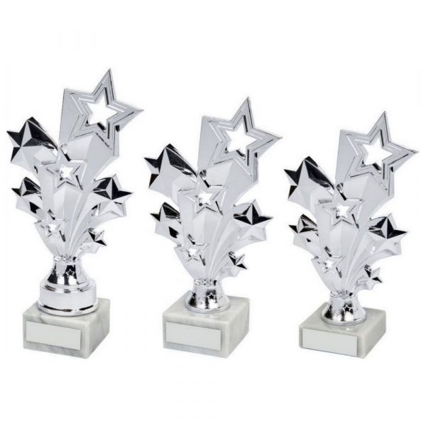 Silver Stars Achievement Trophy
