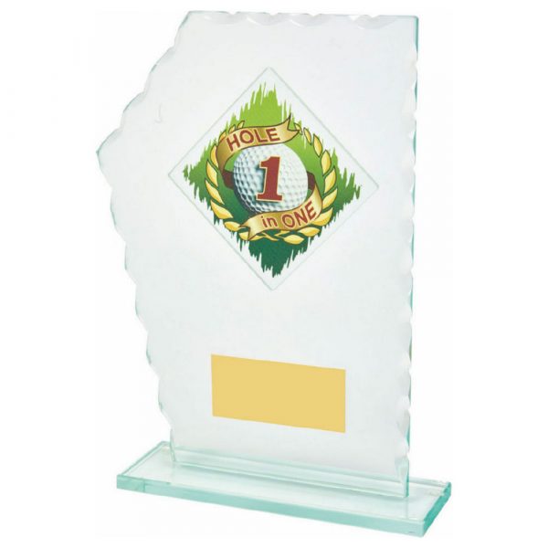 Jade Glass Hole in One Award