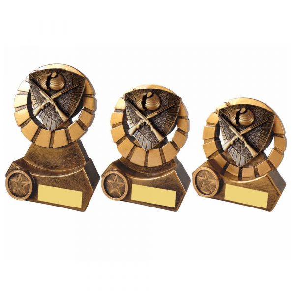 Clay Pigeon Shooting Resin Stand Award