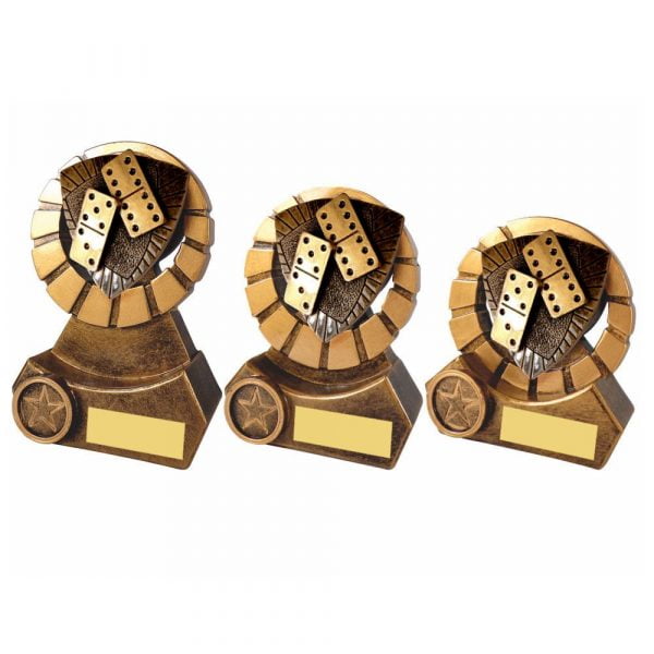 Dominoes Resin Stand Award
