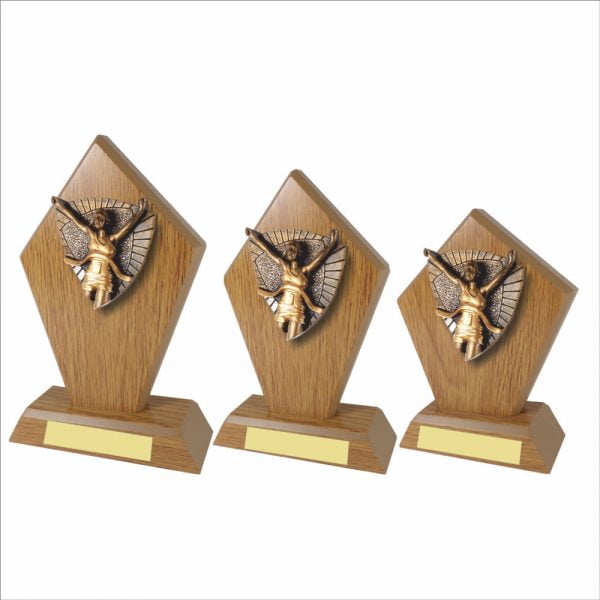 Female Runner Wood Stand