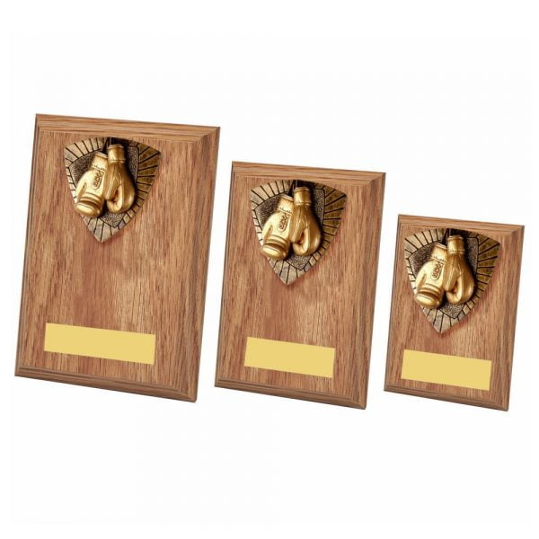 Boxing Wood Plaque