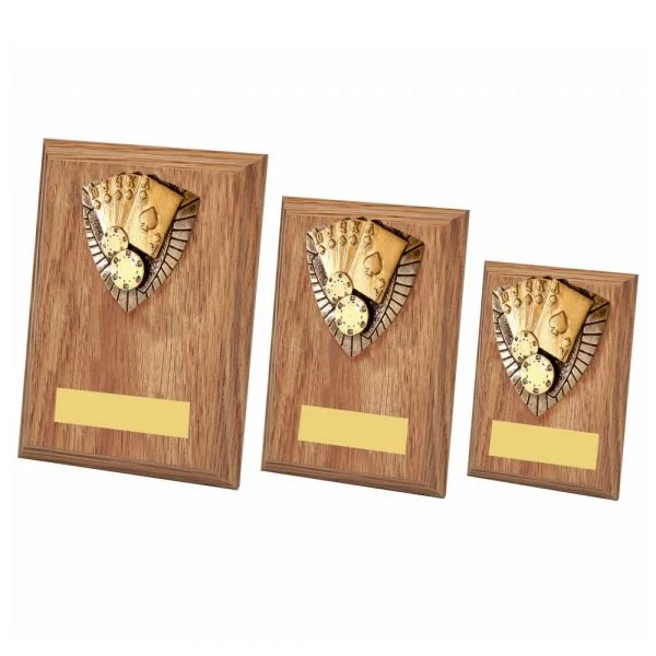 Poker Wood Plaque