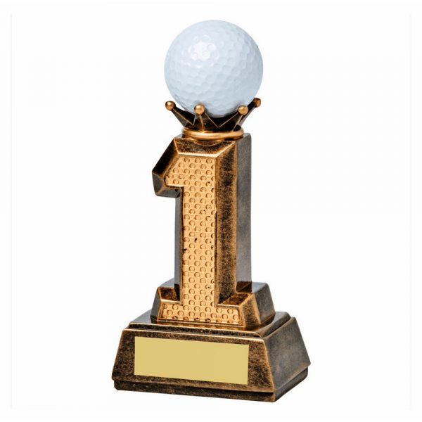 Resin Hole in One Golf Trophy (Ball not Included)