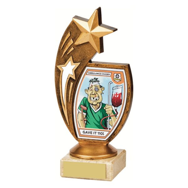 "Gave It 110%" Fun Award