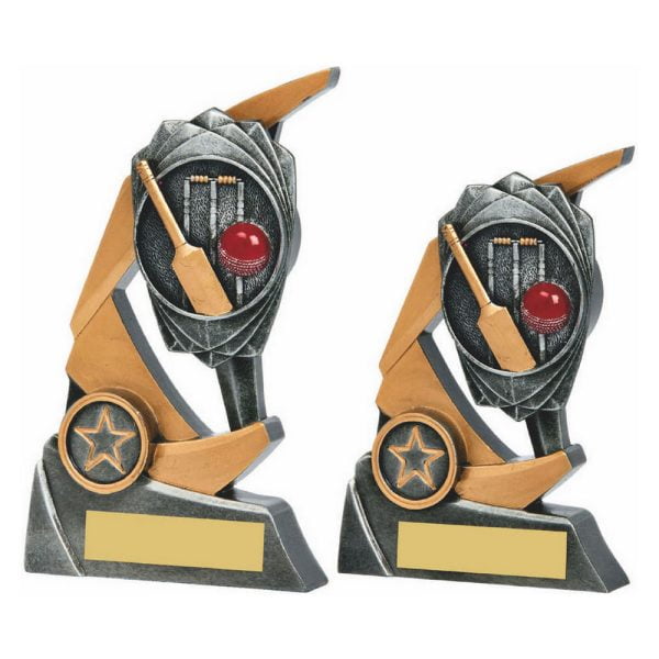 Resin Claw Award - Cricket Bat & Stumps