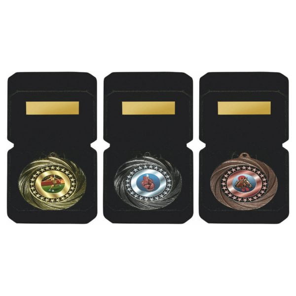 70mm Medal in Luxury Black Case