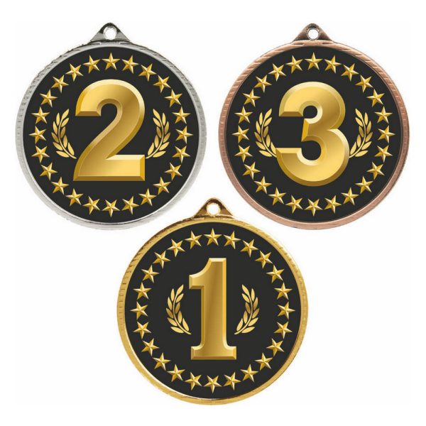55mm Medal - 1st
