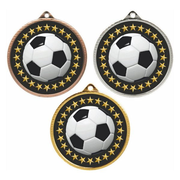 55mm Medal - Football