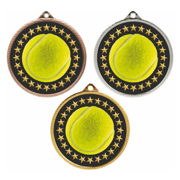 55mm Medal - Tennis