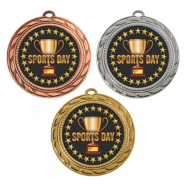 70mm Medal - Sports Day