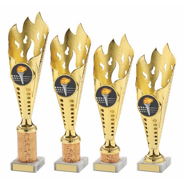 Gold Flame Sculpture Award