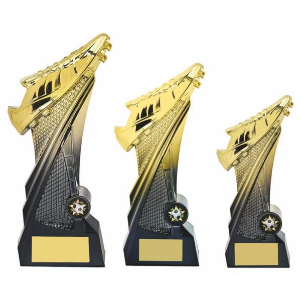 2 Tone Gold/Black Velocity Football Boot