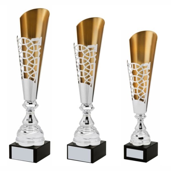 Silver and Gold Metal Sculpture