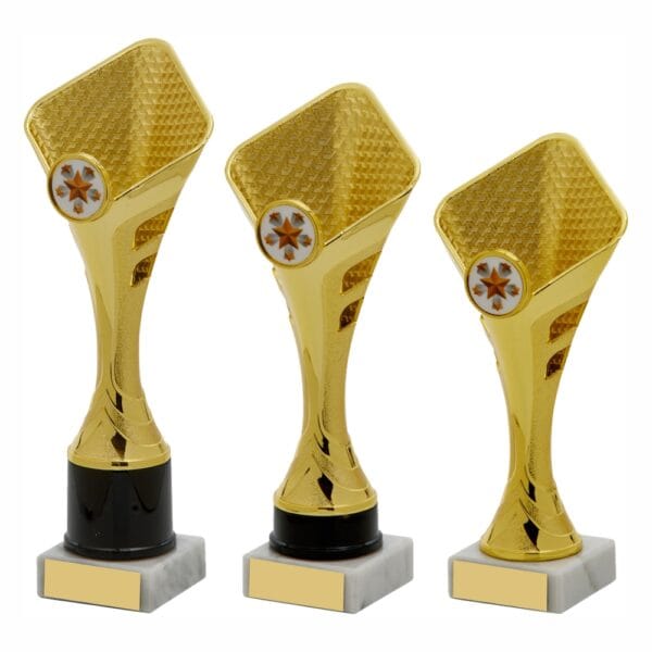 Gold and Black Sculpture