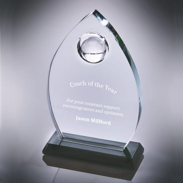 Football Crystal Stand
