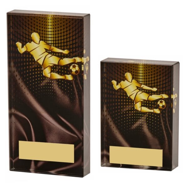 Male Volley Football Glass