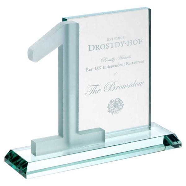JADE GLASS RECTANGLE WITH FROSTED NO.1 (10mm THICK)