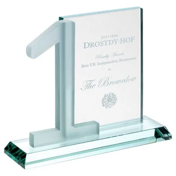 JADE GLASS RECTANGLE WITH FROSTED NO.1 (10mm THICK)